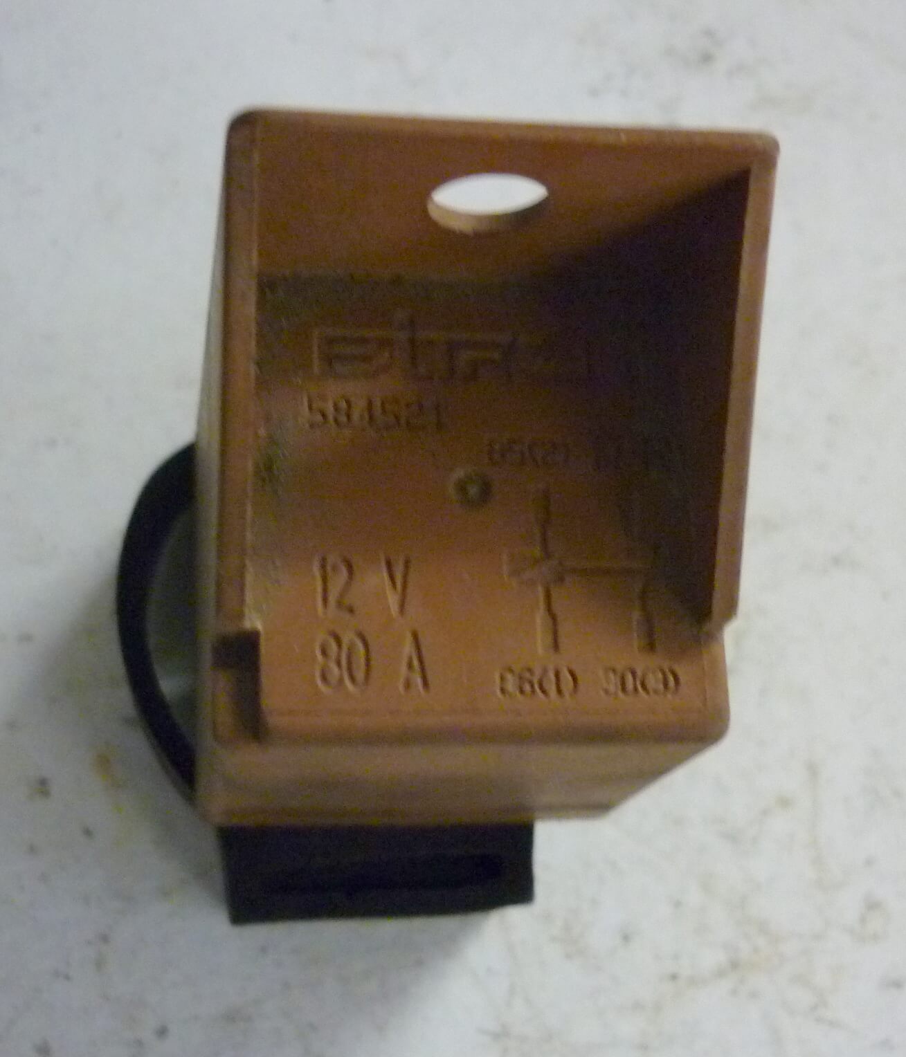 Starter relay e-starter, 12V-80AVespa PX 80 / 125 / 150 / 200 - Cosa