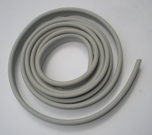 Rubber profil strip for cowl, grey, Vespa 125 U