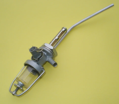 Benzinhahn mit Glasklärgefäß, Vespa 125 / 150 / 160 / 180 / 200