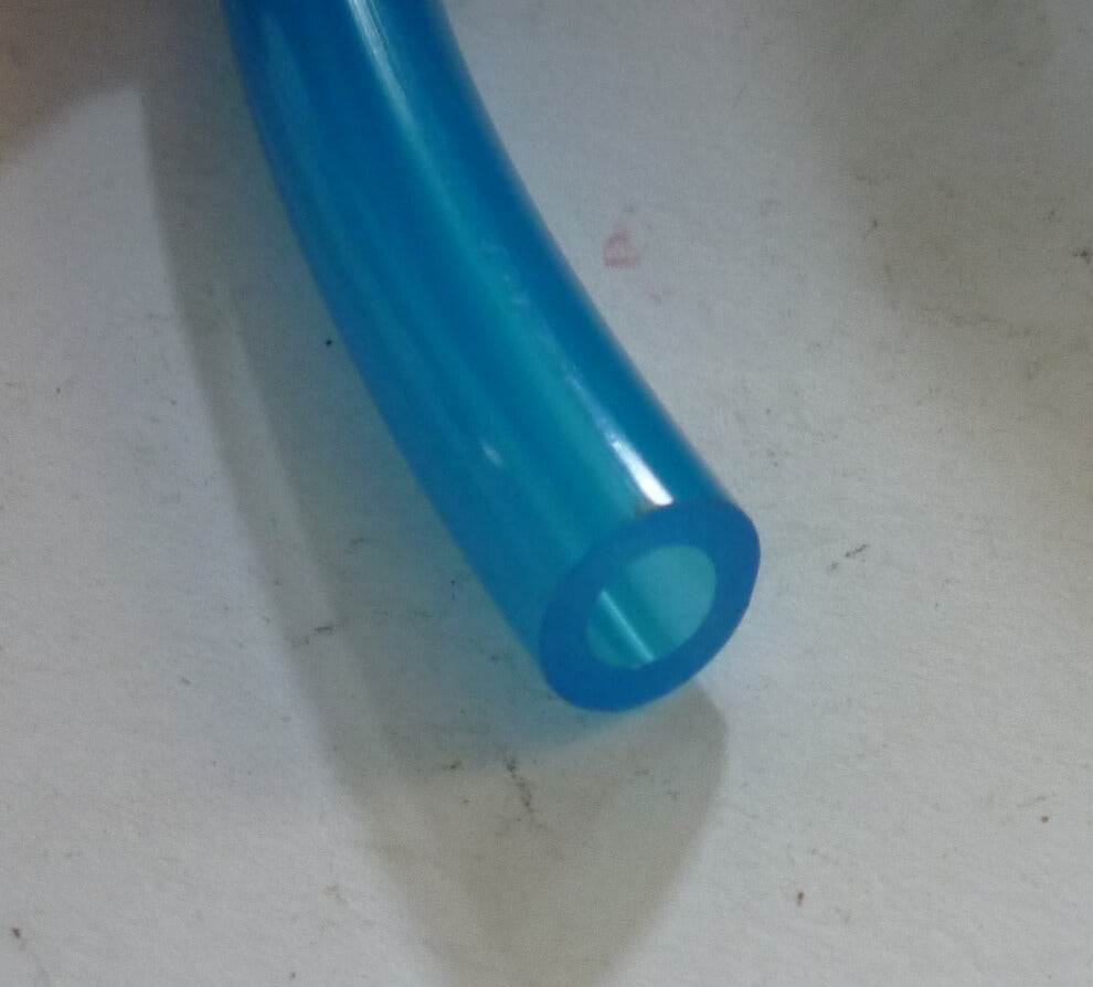 Fuel pipe, CIF, 7 x 12, 60 cm, blue clear
