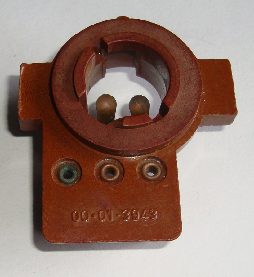 Bulb socket, SIEM, round terminal connection, Ape, NOS