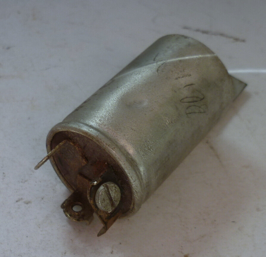 Thermic switch for indicators, ROLUX, srew contacts and fuse socket, 6 V 20 W; NOS