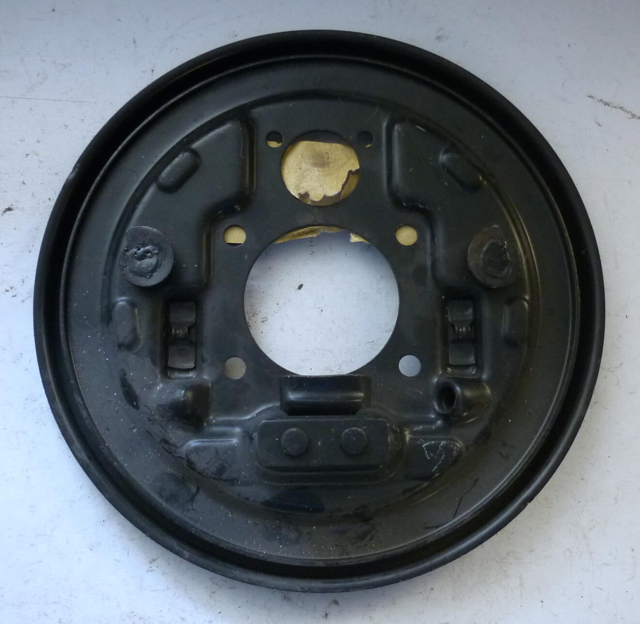 Spring, fixing brake shoes, Ape AC4T - AD - AE - AE0 - APA1T > APC2T