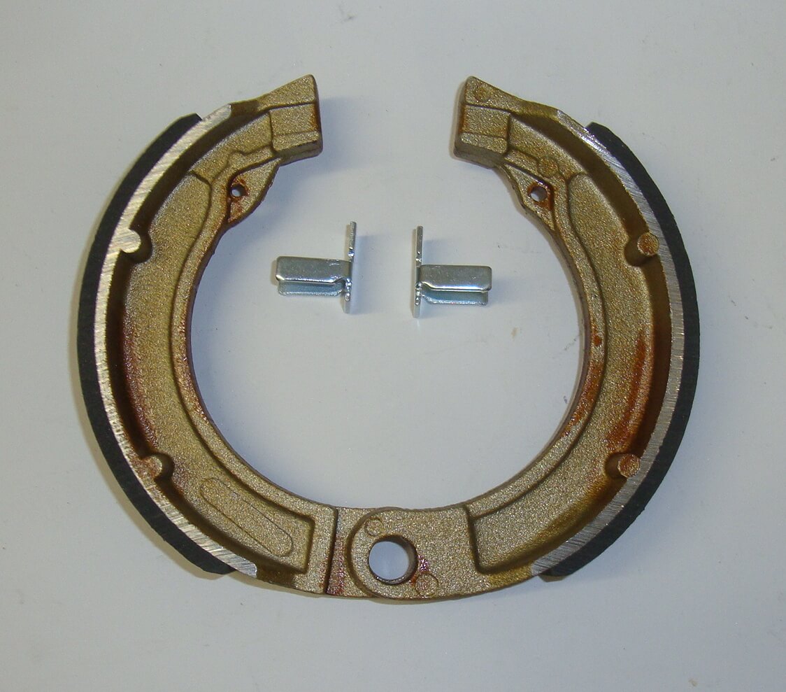 Rear brake shoes, NEWFREN, GF 0087