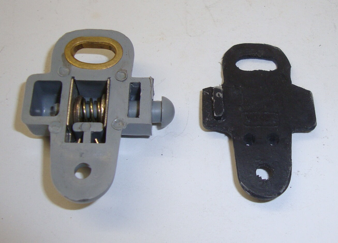 Brake light switch with gasket, black, Vespa 125 / 150 / 160 / 180 / 200