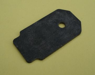 Dichtung Bremslichtschalter, schwarz, Vespa 50 / 90 / 100 / 125 PV- ET3 / PK, PX, NOS