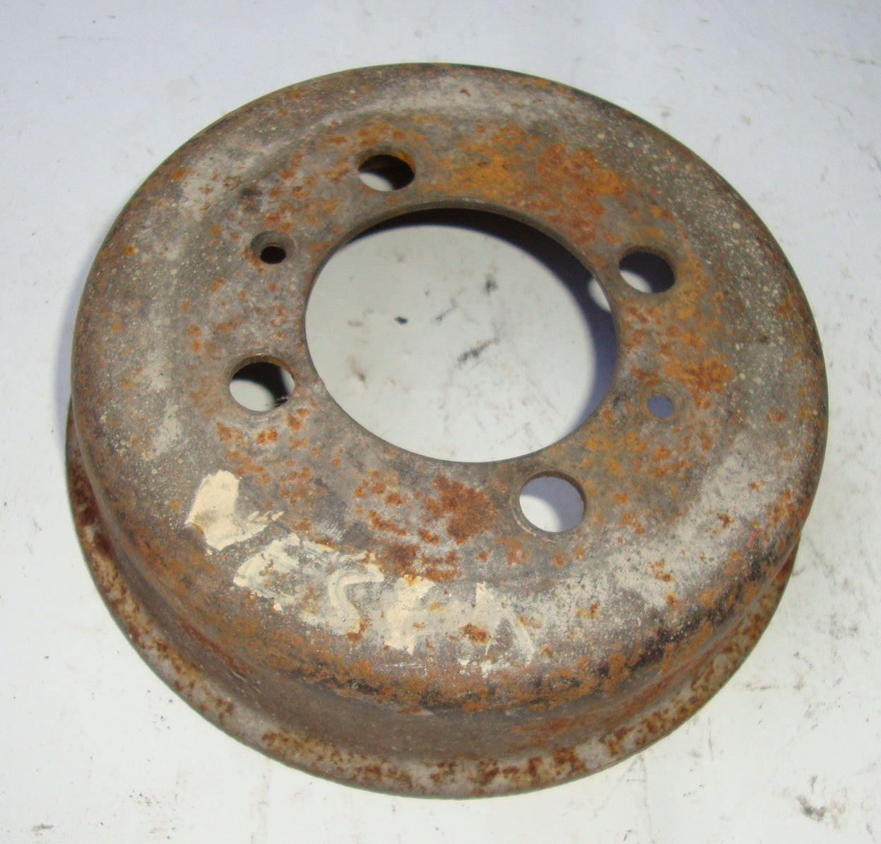 Rear brake drum, steel, Vespa 125 / 150