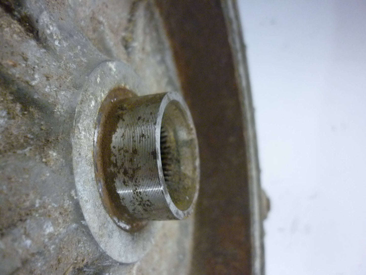 Rear brake drum, Vespa GS 150, used