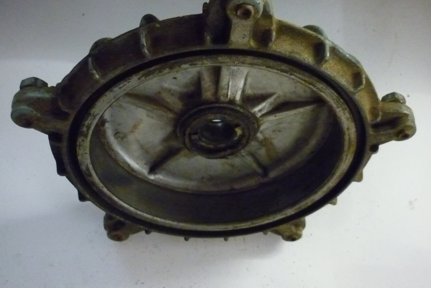 Front brake drum, Vespa 150, cone and key