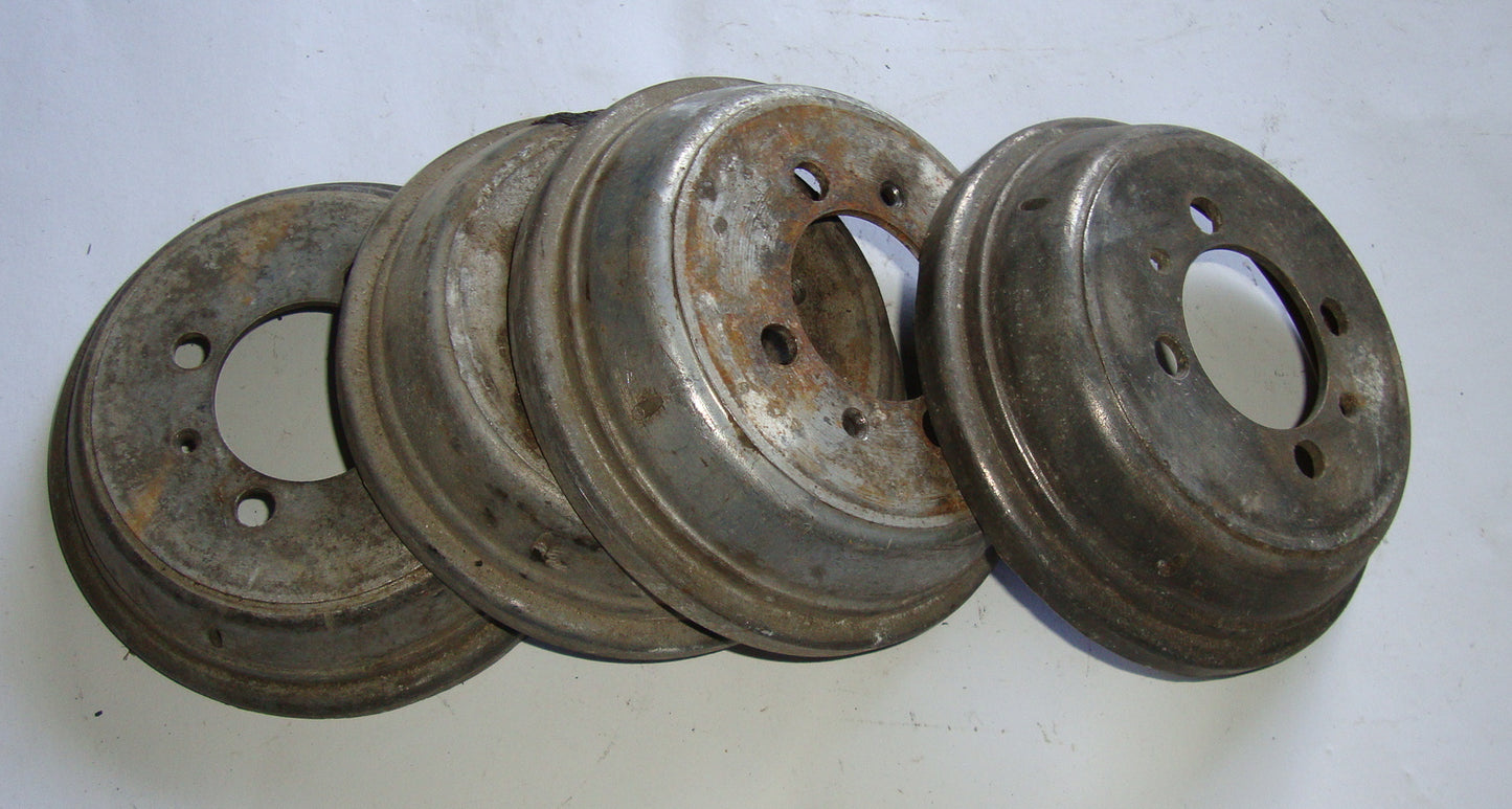 Rear brake drum, aluminum, Vespa 125 / 150
