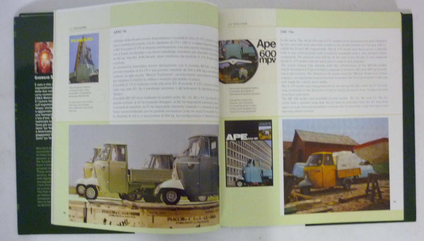 Book "Ape - 70 anni / years"