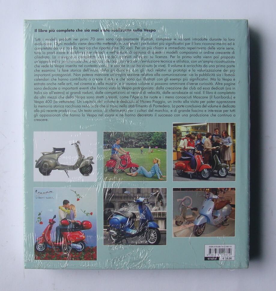 Book "Vespa - 70 anni Storia, Tecnica, Modelli dal 1946"
