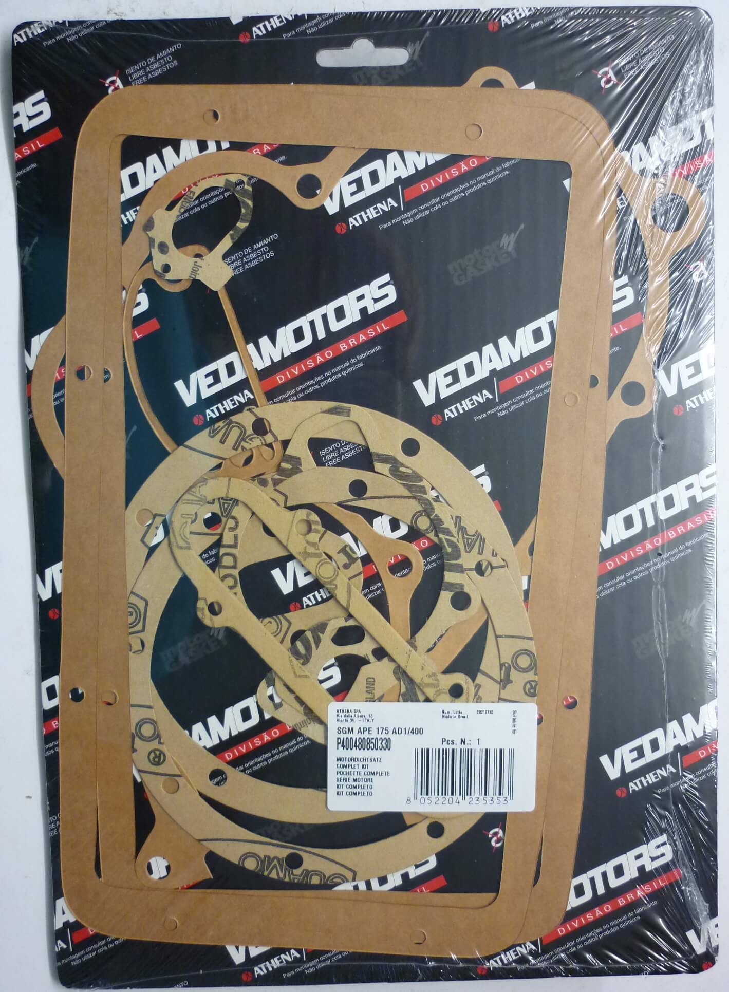 Gasket kit, Ape 175 AD1 - 400