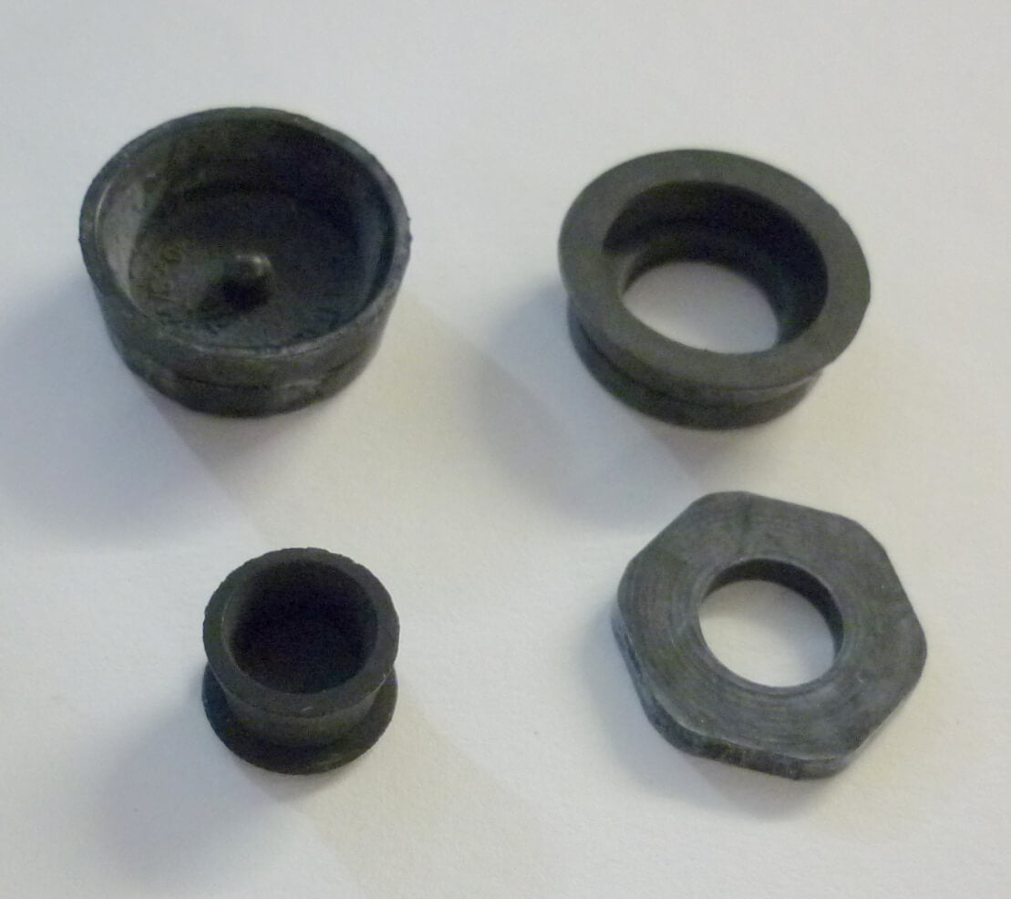 Packing set for master cylinder, Ape MP / Ape 175, packing hexogonal