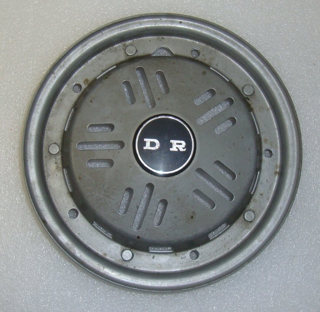 Wheel rim 10", silver, 2.10 x 10, D.R., NOS