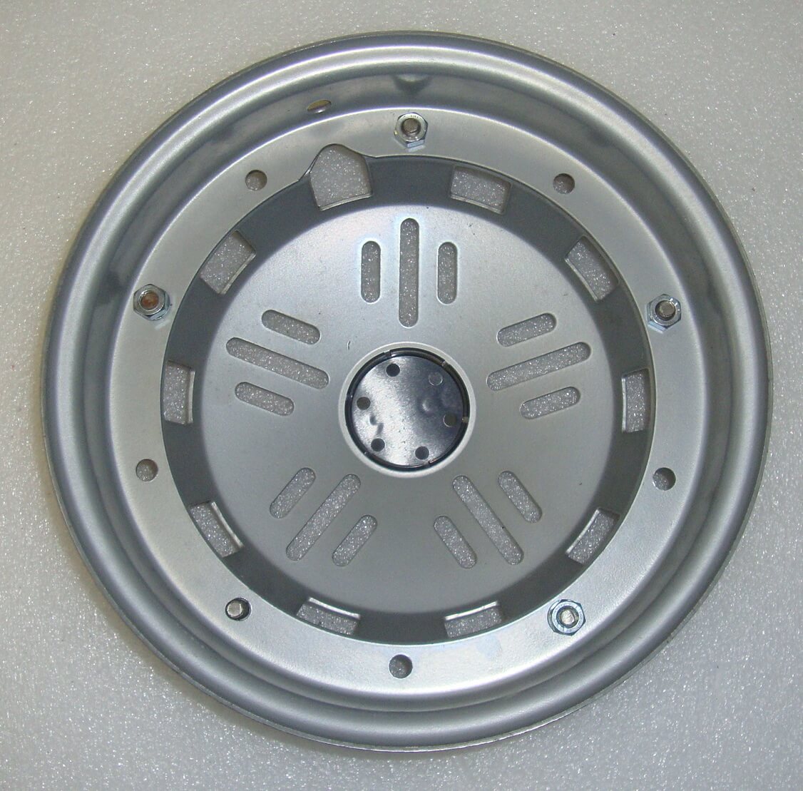 Wheel rim 10", silver, 2.10 x 10, D.R., NOS