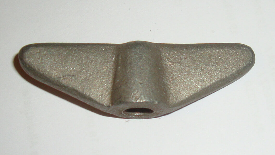 Wingnut for spare wheel holder, Vespa 50 / 90 / 125 / PV / ET3 / TS / GT / GTR / Sprint