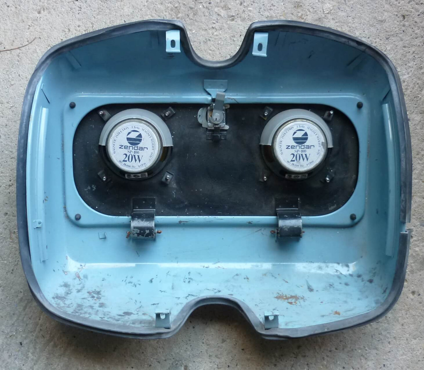 Glovebox, with speaker, Vespa P - PX 80 / 125 / 150 / 200 X - E, used