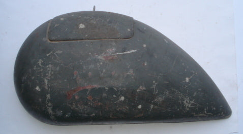Seitenhaube, Gepäckfachseite, dkl-grau, Vespa 125 ACMA - Hoffmann