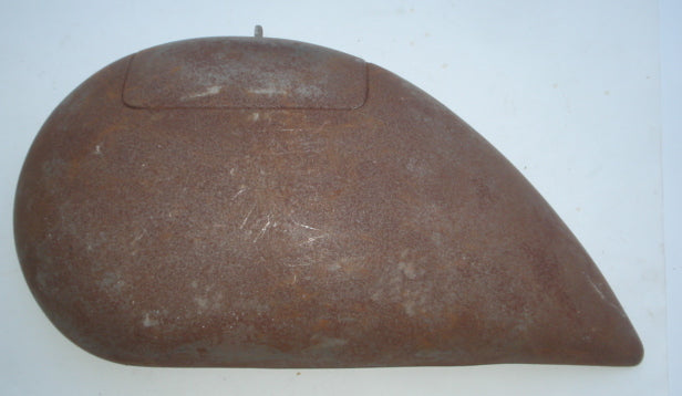 Side panel for spare wheel side, sand blasted, Vespa 125 ACMA