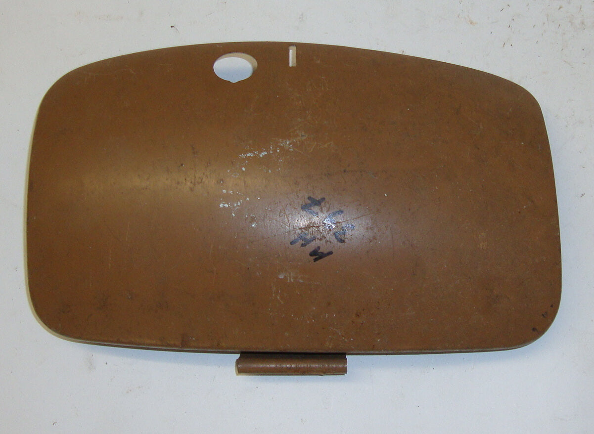 Flap spare wheel side panel, original primer, Vespa 125 VNB / 150 VBB - VBA - VGLA - VGLB, NOS