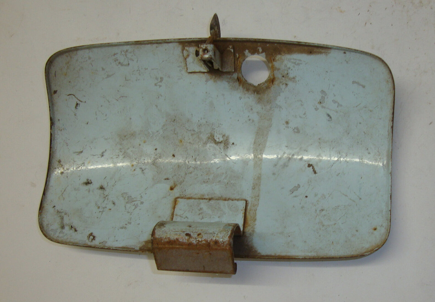 Flap spare wheel side panel, light green, Vespa 125 VNB / 150 VBB - VBA - VGLA - VGLB
