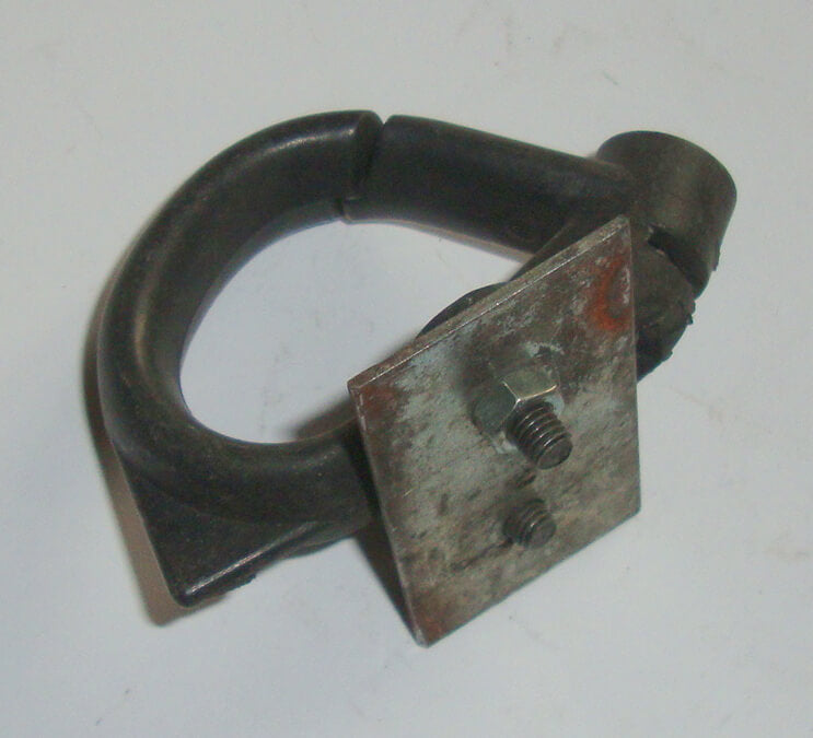 Luggage hook, plastic, black, Vespa P / PX 80 / 100 / 125 / 150 / 200 E / X, used