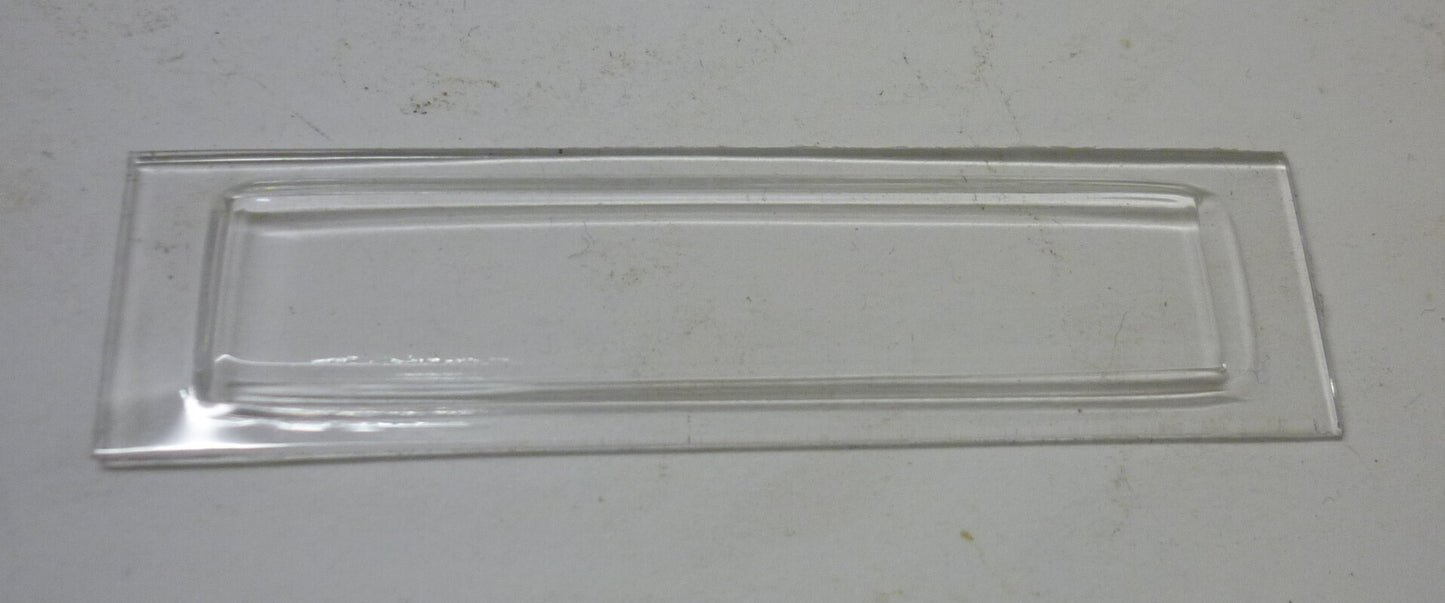 Glass, number plate illumination, Vespa 125 VM / VN / VNA - 150 VL / VB / VS