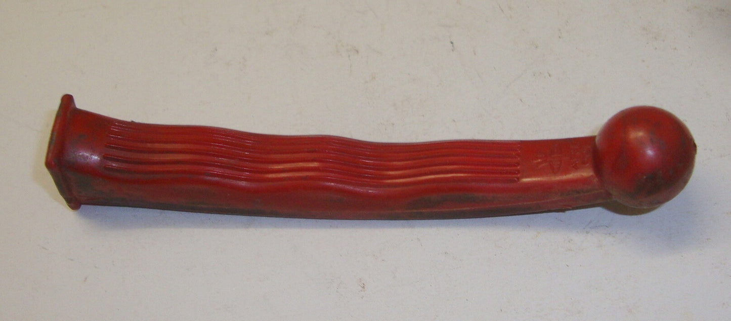 Lever protection, red, METALPLAST 601, Vespa, NOS