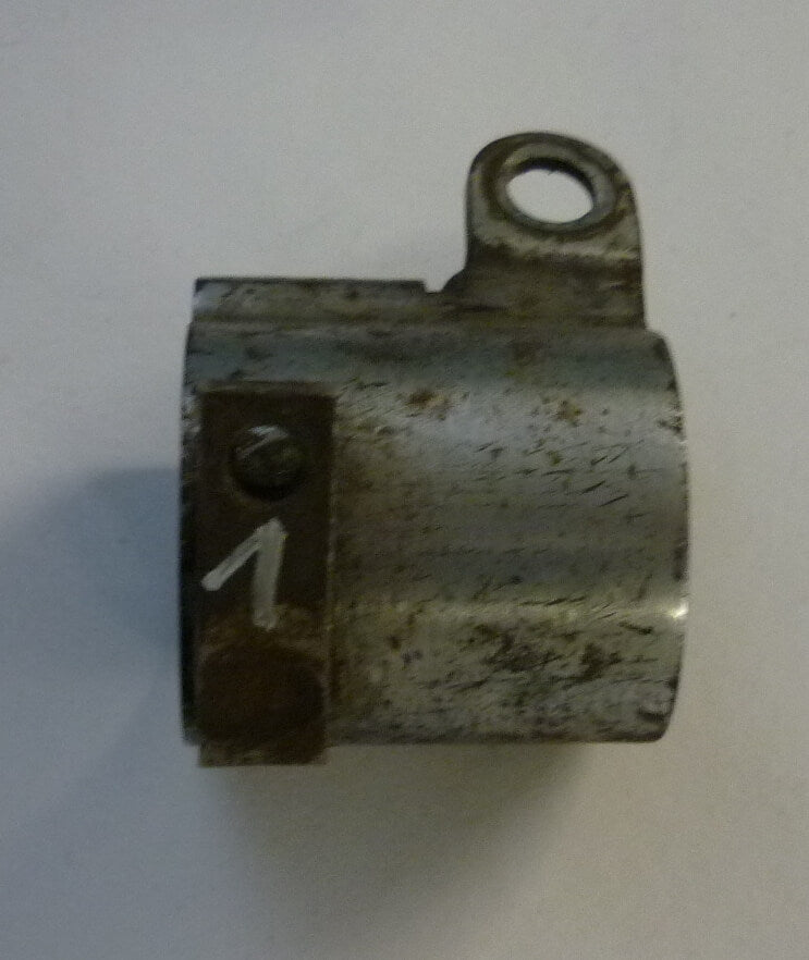 Sleeve with mount for light switch throttle shift sleeve, Vespa 125 V1T > V33T - VU / Ape 150 A1T > A15T, used