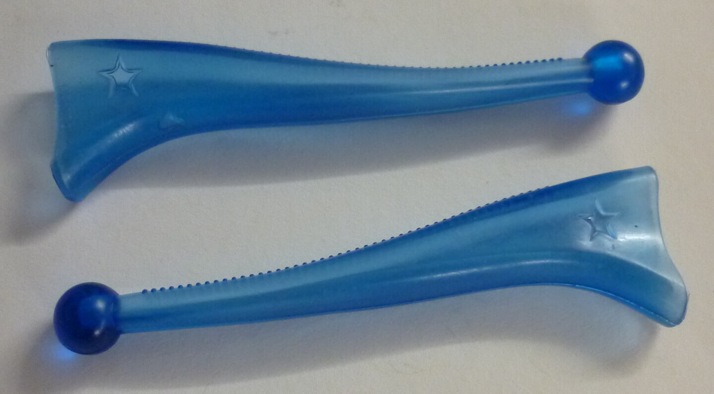 Lever protection, BUBBLE SUPERFLEX, blue, transparent, Vespa
