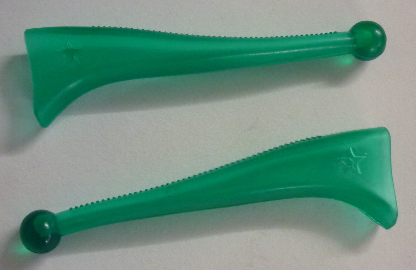 Lever protection, BUBBLE SUPERFLEX, green, transparent, Vespa