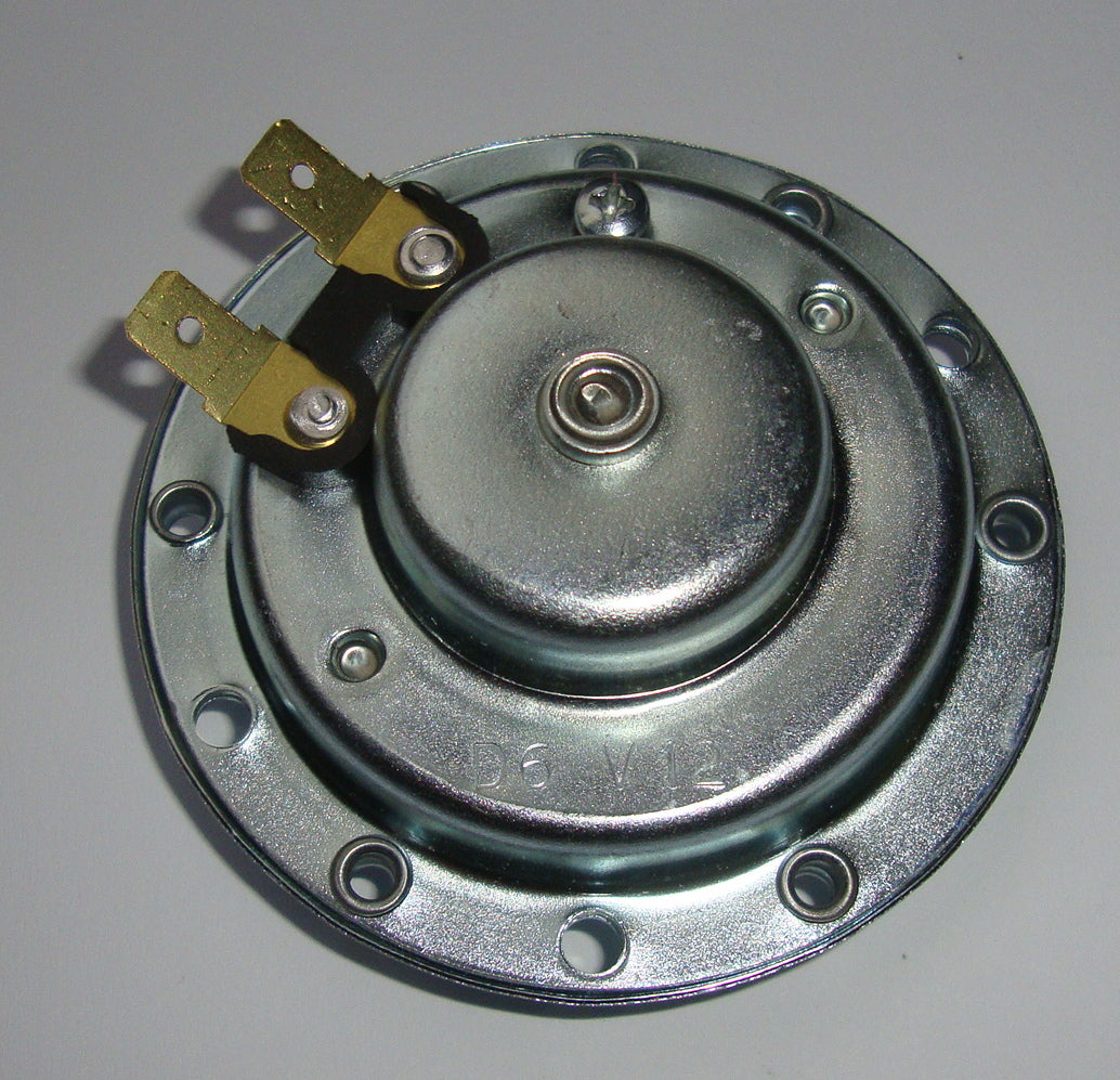 Horn, BOSATTA, 12V, D.C., zinc plated, repro part