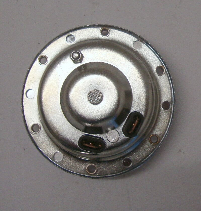 Hupe, ICET, 6V, Gleichstrom, verchromt, Canabis