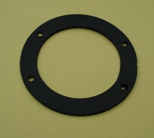 Horn gasket, black, 2 mm