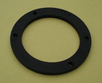 Horn gasket, black, 5 mm
