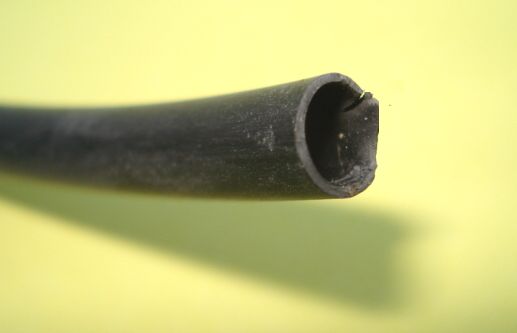 Insulating sheath, 6 mm, black