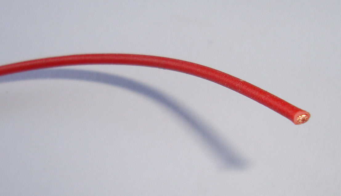 Kabel, rot, FLRY 0,75qmm