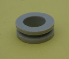 Grommet cable, 8,5 mm, grey