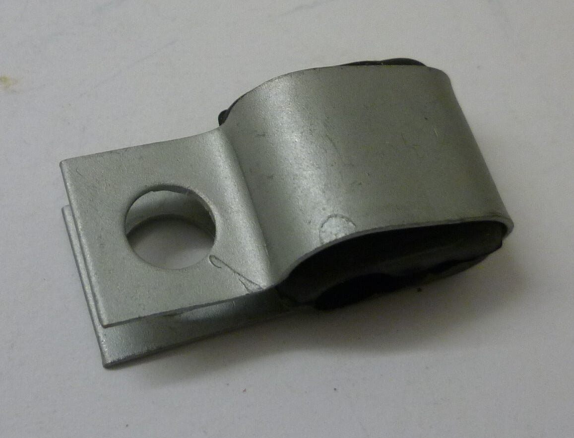 Mounting clamp wire guide, complete, cylinder cowl, top, Vespa 90 /125 Primavera