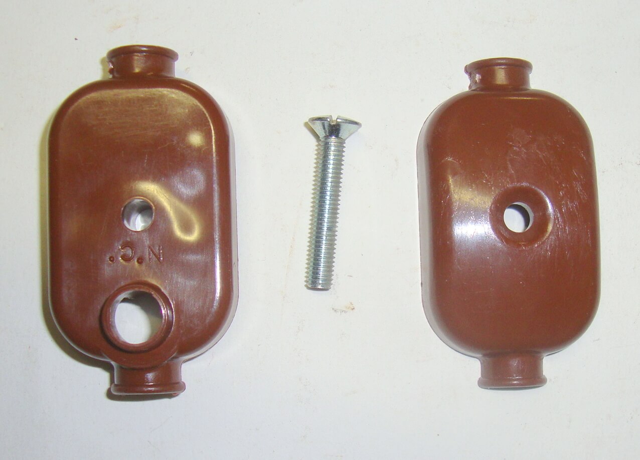 L.T. Socket, brown, Vespa 150