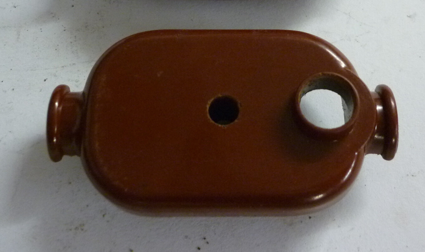 L.T. Socket cover, Vespa 125 VNA / VNB, brown