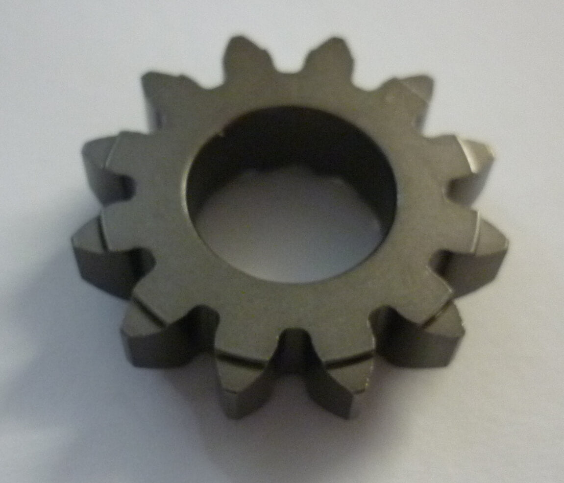 Kickstarter gear, 12/12 kogs, 20,5 mm inner diameter, Vespa 180 - 200 Rally / PX / Cosa / T5
