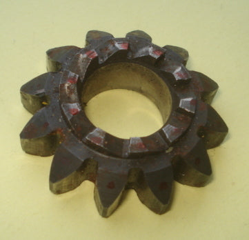 Kickstarterzahnrad, 12/10 Zähne, 18,3 mm Innendurchmesser, Vespa P 80 X / PX 80 E / PX 80 E / PX 100 E