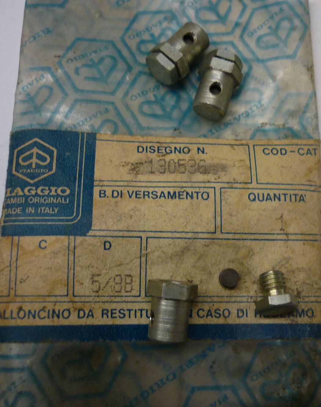 Cable srew nipple, PIAGGIO, gear change / clutch