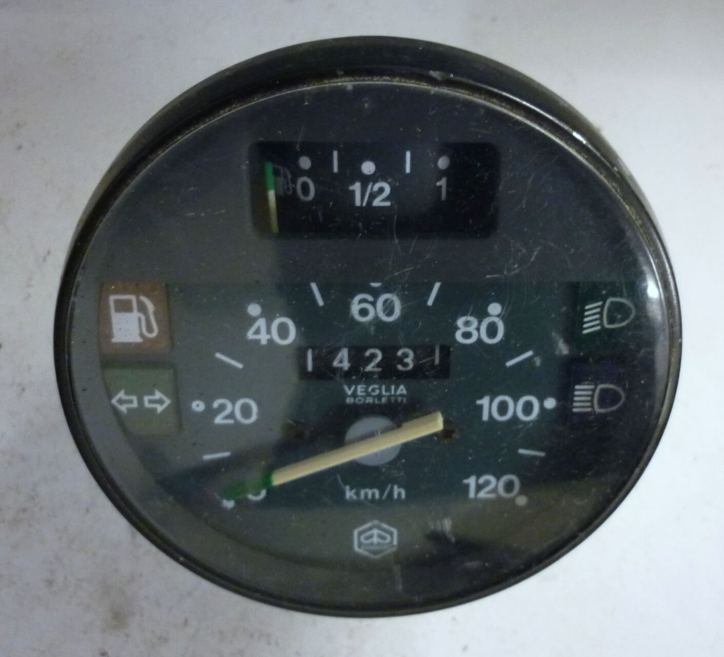Speedometer, Vespa PX