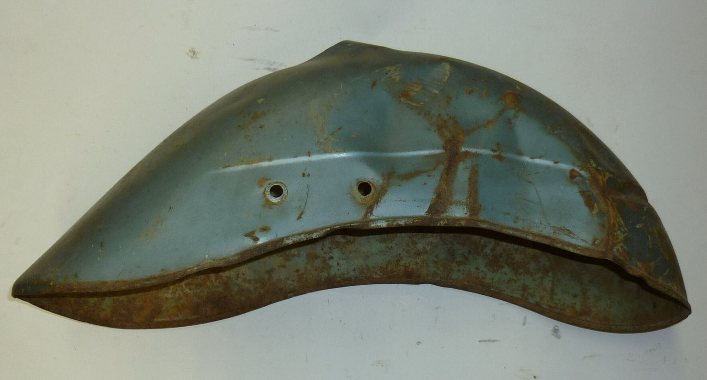 Parafango con nipplo, blu metallizzato, Vespa 150 VBB, O-laccato