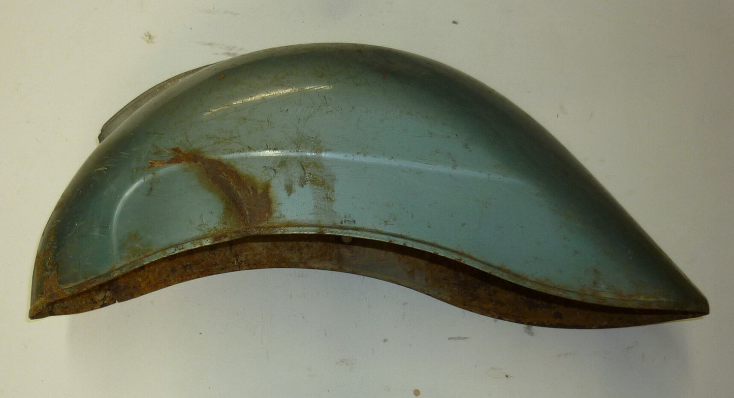 Parafango con nipplo, blu metallizzato, Vespa 150 VBB, O-laccato