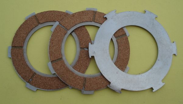 Clutch plate kit, PIAGGIO, Vespa 80 / 125 / 150 1957 >