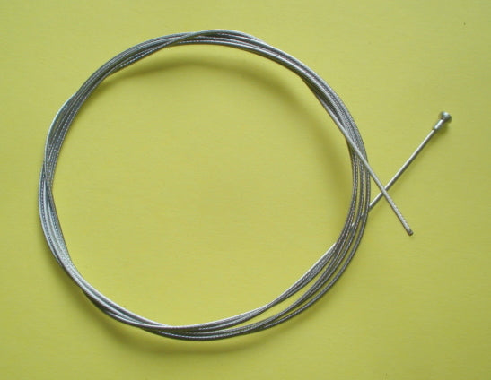 Cable for clutch control transmission, mushroom nipple